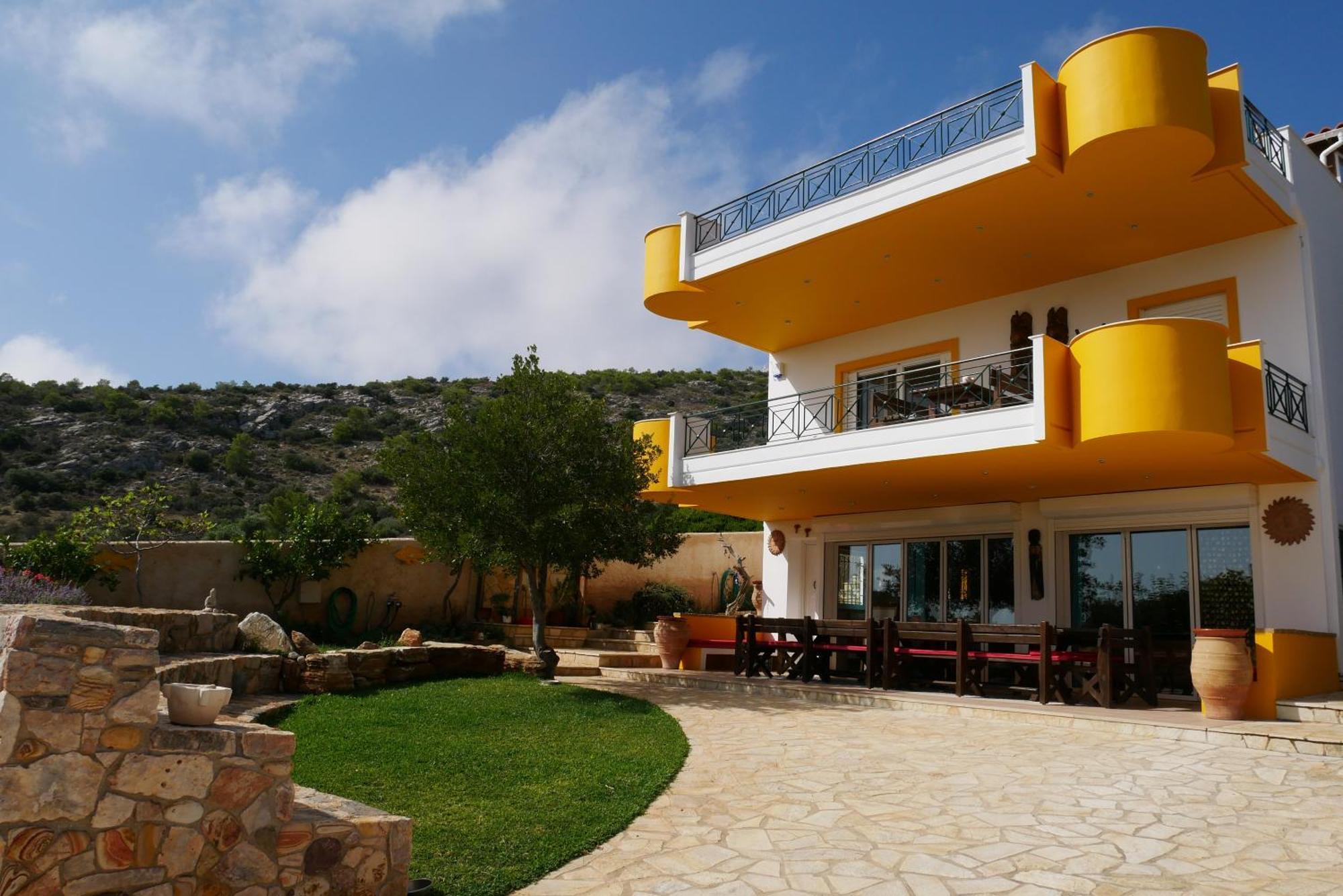 Casa Di Luce Bed & Breakfast Agia Marina  Eksteriør bilde